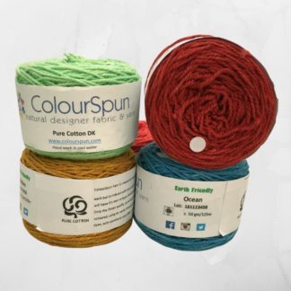 ColourSpun Pure Cotton DK/8ply yarn