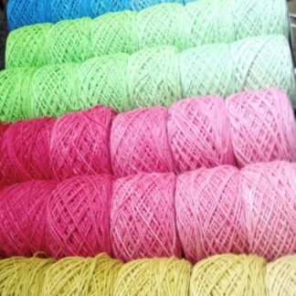 ColourSpun Pure Cotton Ombre Stacks - 6 cakes in shades of a colour from light to dark.